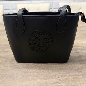 Elegant Black Tote Bag